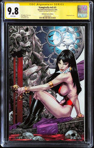 VAMPIRELLA #1 CGC 9.8 SS ANACLETO 💎 VIRGIN VARIANT