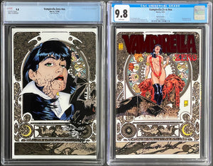 VAMPIRELLA ZERO #nn CGC 9.8 RED FOIL EDITION 💎 SIENKIEWICZ ART