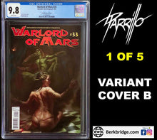 Load image into Gallery viewer, WARLORD OF MARS #33 CGC 9.8 WHITE PAGES 🔥 PARRILLO VARIANT