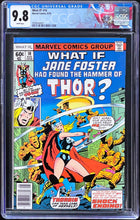 Load image into Gallery viewer, What If? 10 CGC 9.8 1st Jane Foster Thor / X-Men Annual 9 Storm JIM 83 Homage CGC 9.8 Marvel Set