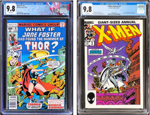 Load image into Gallery viewer, What If? 10 CGC 9.8 1st Jane Foster Thor / X-Men Annual 9 Storm JIM 83 Homage CGC 9.8 Marvel Set