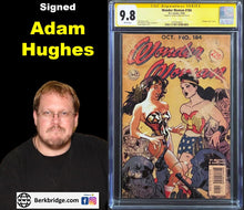 Load image into Gallery viewer, Wonder Woman #184 CGC 9.8 SS Signed Adam Hughes 2002 DC Comics Vintage Cover