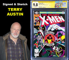 Load image into Gallery viewer, X-MEN #139 CGC 9.8 SS WHITE PAGES 💎 SIGNED &amp; SKETCHED TERRY AUSTIN