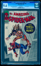 Load image into Gallery viewer, AMAZING SPIDER-MAN #34 CGC 9.6 WHITE PAGES 💎 KRAVEN THE HUNTER