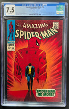 Load image into Gallery viewer, AMAZING SPIDER-MAN #50 CGC 7.5 WHITE PAGES 💎 1st KINGPIN