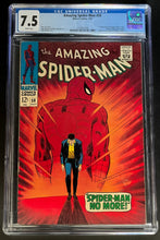 Load image into Gallery viewer, AMAZING SPIDER-MAN #50 CGC 7.5 WHITE PAGES 💎 1st KINGPIN