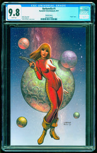 BARBARELLA #1 CGC 9.8 WHITE PAGES 🔥 1 of 5 LINSNER VIRGIN
