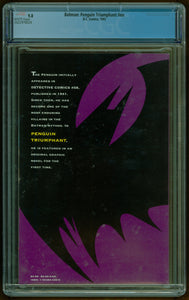BATMAN: PENGUIN TRIUMPHANT #NN CGC  ? PRISM FOIL LOGO – Berkbridge  Comics