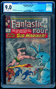 FANTASTIC FOUR #33 CGC 9.0 WHITE PAGES 💎 1st ATTUMA