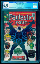 Load image into Gallery viewer, FANTASTIC FOUR #46 CGC 6.0 WHITE PAGES 🔥 1st FULL BLACK BOLT