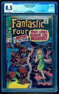 FANTASTIC FOUR #66 & #67 CGC 8.5 WHITE PAGES 💎 ORIGIN & 1st HIM