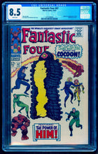 Load image into Gallery viewer, FANTASTIC FOUR #66 &amp; #67 CGC 8.5 WHITE PAGES 💎 ORIGIN &amp; 1st HIM