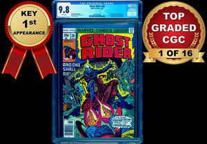 GHOST RIDER #30 CGC 9.8 WHITE PAGES 💎 1st BOUNTY HUNTER