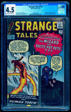 Load image into Gallery viewer, STRANGE TALES #110 CGC 4.5 OW WHITE PAGES 🔥 1st DOCTOR STRANGE