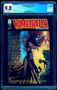 VAMPIRELLA CLASSIC #2 CGC 9.8 WHITE PAGES 🔥 1 of 5