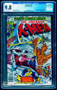 X-MEN #121 CGC 9.8 PERFECT WRAP WHITE PAGES 💎 1st FULL APPEARANCE ALPHA FLIGHT